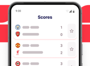 RubiScore soccer statistics center